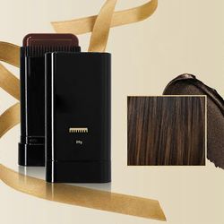 unbrand Turvallinen ja kätevä kampahiusväri, musta hiusväri kampa-applikaattorilla, vedenpitävä ja hienkestävä hiusvärikampa harmaiden hiusten peit...