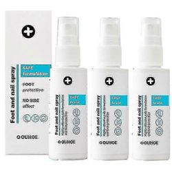3kpl Pro Foot And Nail Spary, Natural And Powerfu