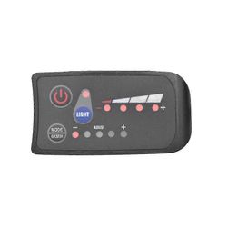 S810 E-Bike LCD-näyttö 24V 36V 48V 60V IP65 Vedenpitävä sähköpolkupyörän nopeusmittarille 5PIN Musta