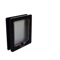 Pet Gate Dør Kit sort M