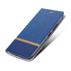 AIR Beskyttende PU folio sag for Huawei Mate 10 Lite Blue