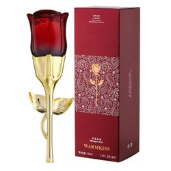 50ml Midnight Rose -hajuvesi naisille - raikas kukkainen tuoksu Punainen ruusu hajuvesi pitkäkestoinen tuoksu