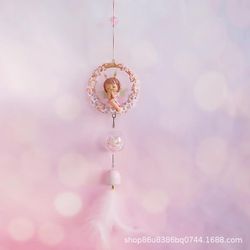 Ceyue Creative Resin Crafts Home Fantasy Girl's Heart Room Dekoration Gave Annie Baby Cake Car Ornament 7
