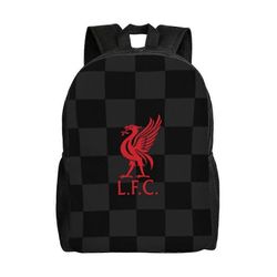 Liverpool Kevyt Reppu Ulkoilu Matka Lapset Suuren kapasiteetin tulostus Opiskelija Koululaukku Rento Olkalaukku-HJKA5162