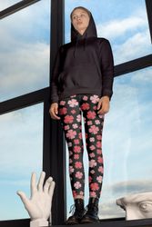 Kløver leggings capris og shorts XS