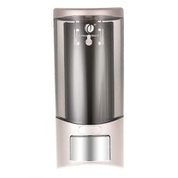 CHUANGDIAN seinään kiinnitettävä yhden pullon manuaalinen saippua-annostelija shampoolaatikko lepohuone pesuhuone wc käsienpesu nestemäinen shampoo...