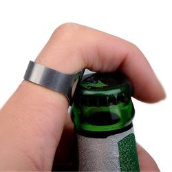 Liltop Xmas Gave Tools Øl Bottle Oplukker Ring Creative Gift Funny Legetøj