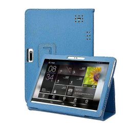 Universaali 10/10,1 tuuman nahkainen jalustan suojus Android-tabletille 24X17cm PC Pr Kultaa