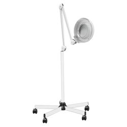 5X suurennuslasien lampun korkeus säädettävissä 360 astetta kääntyvä LED-valo välttää häikäisyä ja stroboskooppista 4,92 tuuman halkaisijaa kauneus...