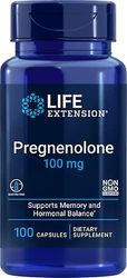 Life Extension Elämän pidentäminen Pregnenolone 100mg 100 kapselia