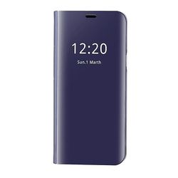 AIR Samsung Galaxy S9 Klar udsigt Folio Sag - Mørkeblå