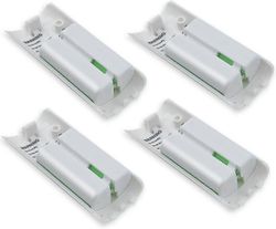 4-pakkaus ladattavat akut Wii- ja Wii U -kaukosäätimille 2800mAh - hyvä