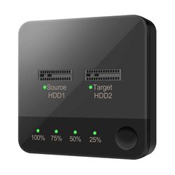 "4 Tt:n M.2 SATA SSD -telakka - kloonaus, kopiointi, kaksoispaikka, USB-C, Windows- ja Mac-yhteensopiva"