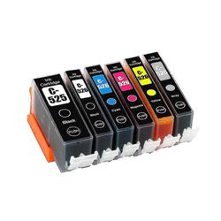 Pgi525 SMI 525 CLI-526 SGI-525 PGI-525XL mustepatruunat Canon Pixma MG-5150 mg-5250 mg-5350 mg-6150 -tulostimelle 6 kpl