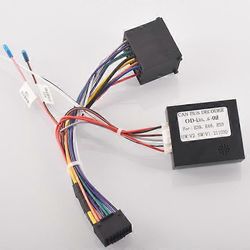 Autoradio stereojohdotus johtosarja kaapelisovitin Android 16pin BMW E46 3-sarja E39 5sarja E53 X5 Canbusin kanssa