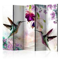Artgeist Tilanjakaja - Kolibrit ja kukat II 225x172 cm