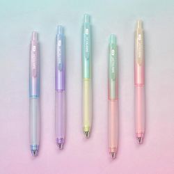 6 ja 5 karaatin musta musteella varustettu geelikynäsetti - tasainen kirjoitus, keskikova kärki, nopeasti kuivuva, ihanteellinen toimisto- ja koulu...