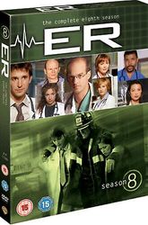 ER Den komplette ottende sæson DVD (2007) Noah Wyle cert 15 6 diske - Region 2