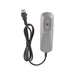 Sähköinen lepotuoliohjain kaksoispainike, tuolihissi/sähköinen sohva manuaalinen ohjain, sohva reclin Harmaa