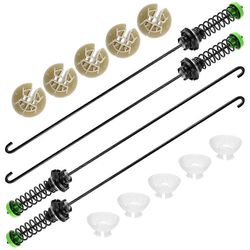 W11130362 4-osainen pesukoneen pesukoneen ripustustankosarja Kuten