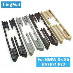 4 väriä Lhd Rhd Interior Car Etuistuin Liukuva Kisko Kiskon verhoilupäällysteen vaihto Sopii BMW X5 X6 E70 E71 E72 2007-2014 - Istuimet, penkit ja ...