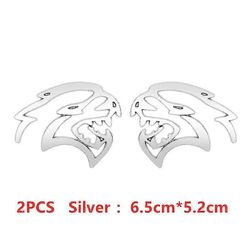 3d metalli Hellcat auton logo ovi lokasuoja sivutarrat merkki koristelu takatavaratilan tunnustarra Dodge Challenger Jeepille
