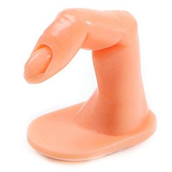 Varychmoo Falsk finger negle praksis manicure uddannelse display står værktøj Sømstykke, der kan tilsluttes 20PCS