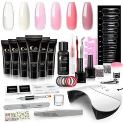 Hurtigt Byg Gel Nail Extension 36W Uv Led Light Starter Set