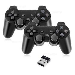 2 kpl 2,4 GHz langaton peliohjain Game Stick Gd10 / M8 / G5 / G11 Pro Game Box Video Game Console Controle [PB] black