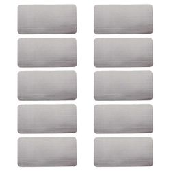 10 kpl EMF-säteilysuojatarroja, jotka estävät ionisaation kameralle, matkapuhelimelle, kannettavalle tietokoneelle, hopea