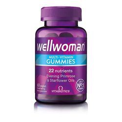 Vitabiotics Wellwoman 60 Gummies Rich Vitamin Nutrients Orange Flavor Supplement