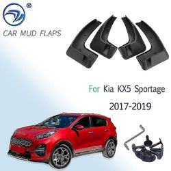 Lowest Cost Purchase Sett støpte bilslamklaffer for Kia Sportage 2017 2018 2019 Ql Mudflaps Splash Guards Mud Flap Mudguards Fender Front Rear Styli