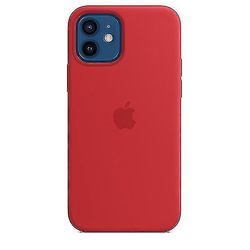 Silikonfodral med Magsafe för Iphone 12 12 Pro Röd