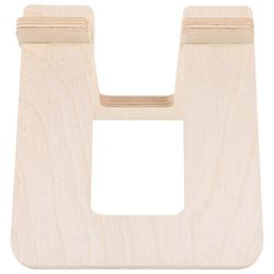 Skootteritelineen pysäköinti Pyöräteline Puinen pyöräpidike Skootterin tuki pyörälle Kuten 20X17cm