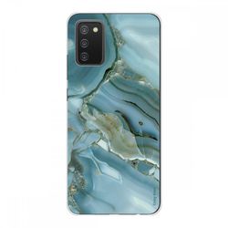 Crazy Kase Shell til Samsung Galaxy A02s Soft Silicone 1 Mm, Marble Effect Design