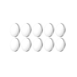 10kpl magneettiverhopainot verhopainot magneettisuihkuverhojen painot pohja pöytäliinaverholle, valkoinen