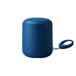Yunshu Mini Bluetooth 5.0 bærbare højttalere USB 2.0 vandtæt ocean blå