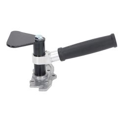 Litteä laatikon jatkokahva alumiiniseoksesta säädettävä kipsilevy litteä viimeistelijälaatikon kahva