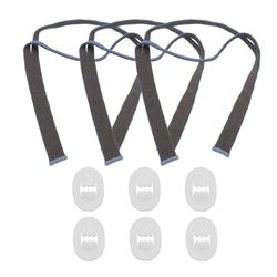 Vaihtopääremmit ResMed Airfit P10 -sieraintyynylle CPAP-maskin hihnat säätöklipseillä 3PCS