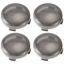 4 kpl suuntavilkun linssin suojukseen Harley Sportster 1200 Touring Dyna Softail Fatbolle Musta tee