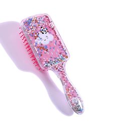 Handuo Tegneserie Airbag Kam Massage Frisør Comb Rainbow Comb Pink