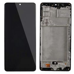 Samsung Galaxy A42 5G A426 Grade C LCD-näyttö ja digitointikokoonpano + kehys