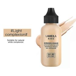 LAMEILA 50ml Natural Lasting Liquid Foundation BB Cream Kirkas läpikuultava eristävä voide Kosteuttava öljyn hallinta meikkipohjamaali C2