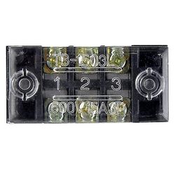 5pcs 600v 15a Tb1503 Tb1504 Positioner Skrue elektrisk wire connection barriere terminal strip