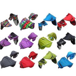 C9gb Baby Strats Sunshade Cover Rain Teltta Sunproof 50+ vauvanrattaiden lisävarusteet Tyyli B musta