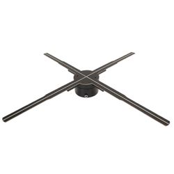 3D-holografinen mainoskone, 2000x1152 resoluutio, 576 LEDiä, 3D-hologrammi, 4 lehteä, tuuletin, tuki APP-tietokoneelle, 100240V AU-pistoke