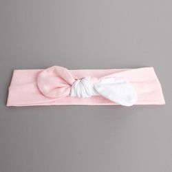 Børn Sød Baby Hår Bue Bomuld Børn Hovedbeklædning Tiara Bunny Ører Hår Bånd Bowknot Baby Pandebånd Acessorio De Cabelo T