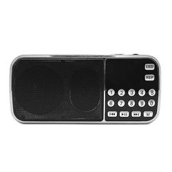 Y-501 Mini Fm Radio Digital Bærbar 3w Stereo Høyttaler Mp3