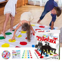 Klassisk Twister Game Party Playmat Forældre-barn Gulvspil Familie Multi-player Interaktivt spil