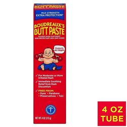 Boudreaux's Butt Paste Boudreaux'n Butt Paste Maximum Strength Diaper Rash Ointment, 4 oz tuubi